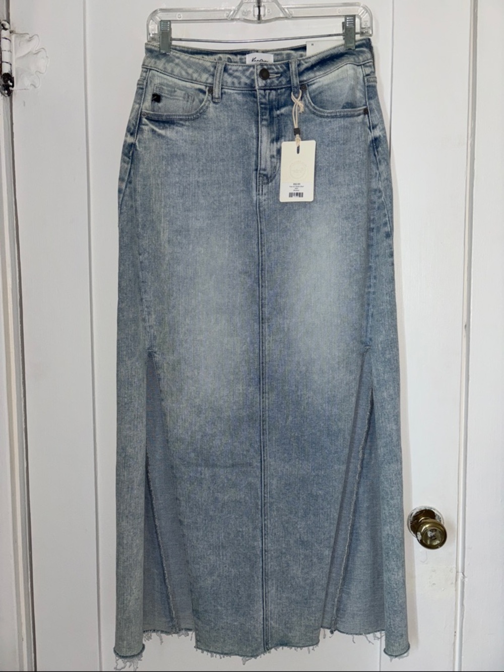 KanCan Melinda Maxi Denim Skirt